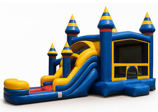 Glacier Castle Combo with Dry Slide or Water Slide