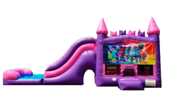 Pink and purple Titan 5 in 1 combo with Dry Slide or Water Slide