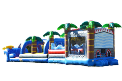 [NEW] Shark Attack Madness Obstacle Combo with Slip N Slide