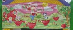Strawberry Cake Banner Strawberry Cake Banner