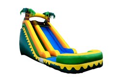 Tropical Falls Slide with Foam Machine [Package]