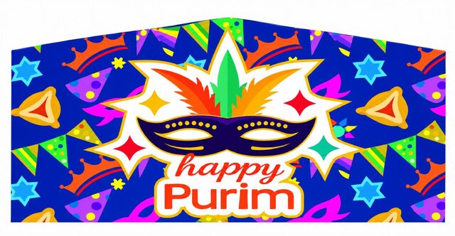Happy Purim Banner