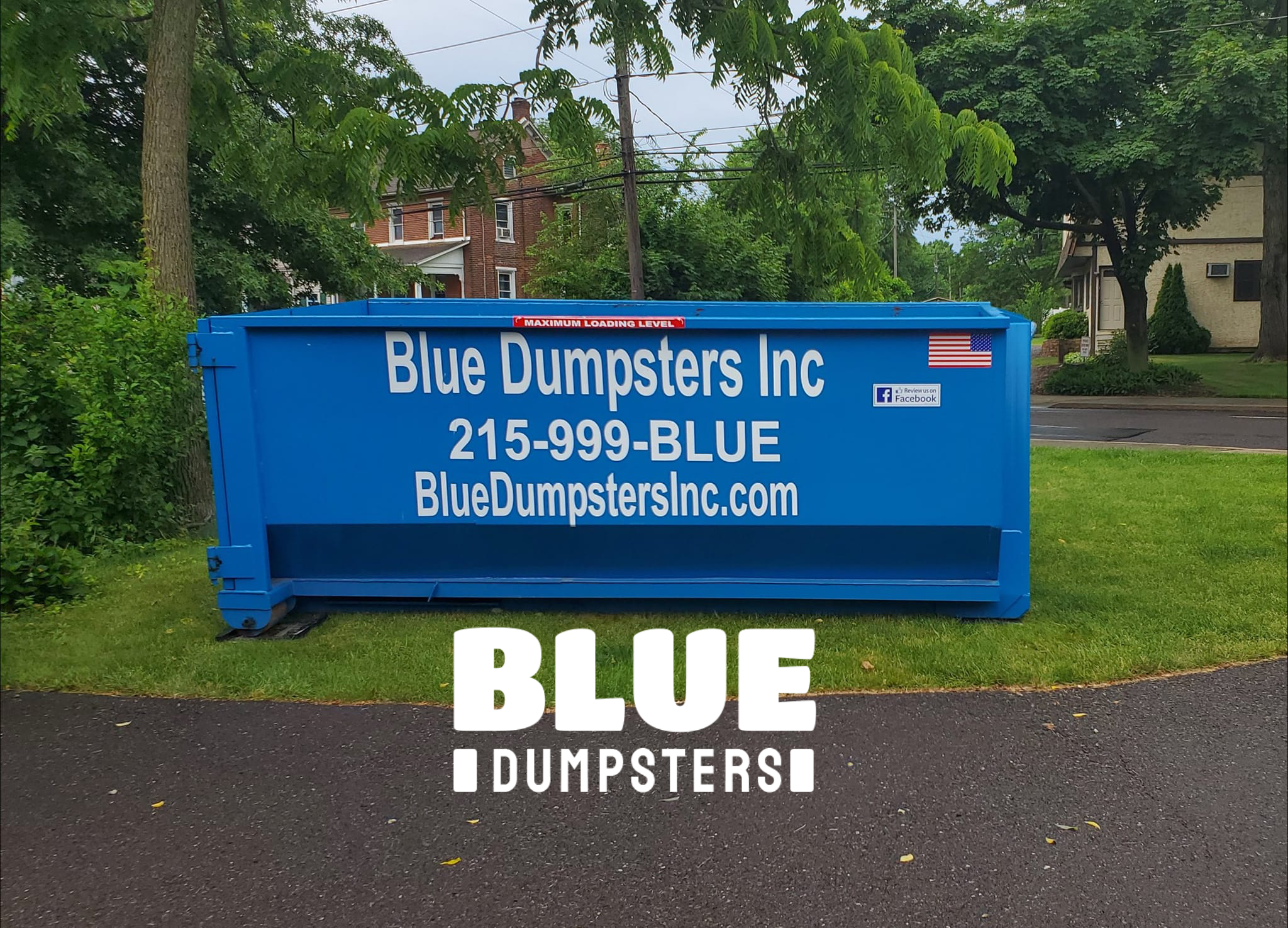 Residential Dumpster Rental Blue Gilbertsville PA