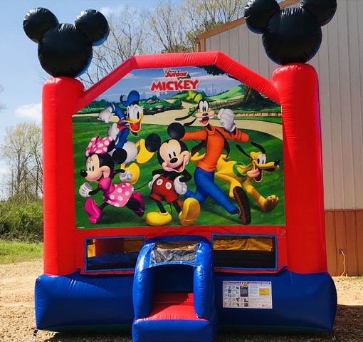 Themed Bounce House/Water Slide Package with Tables and Chairs