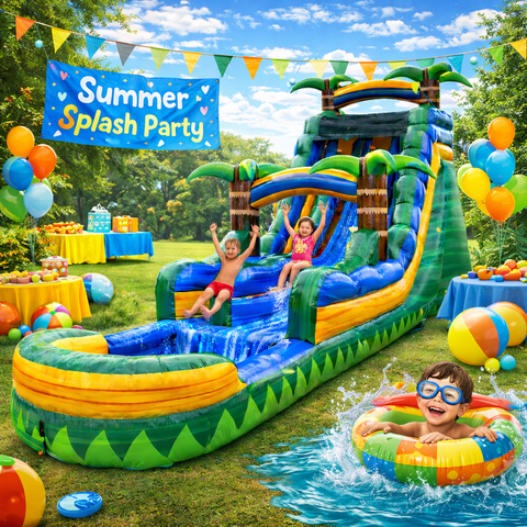 19’ Emerald Rush Water Slide