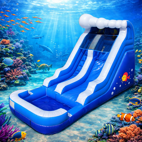 14' Under The Sea Water Slide