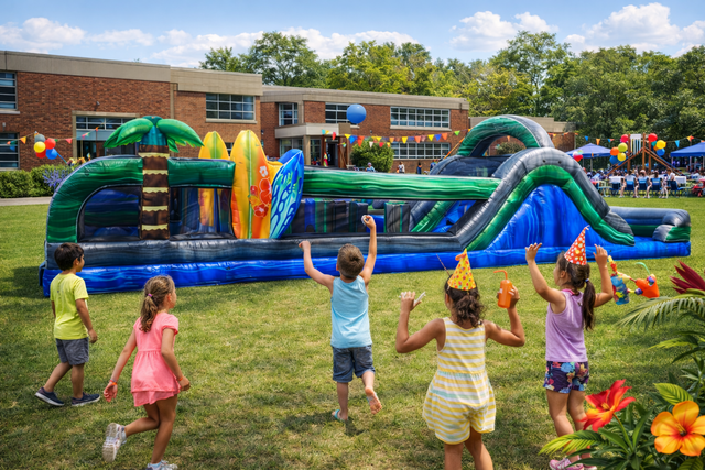 48' Tropical Obstacle Course