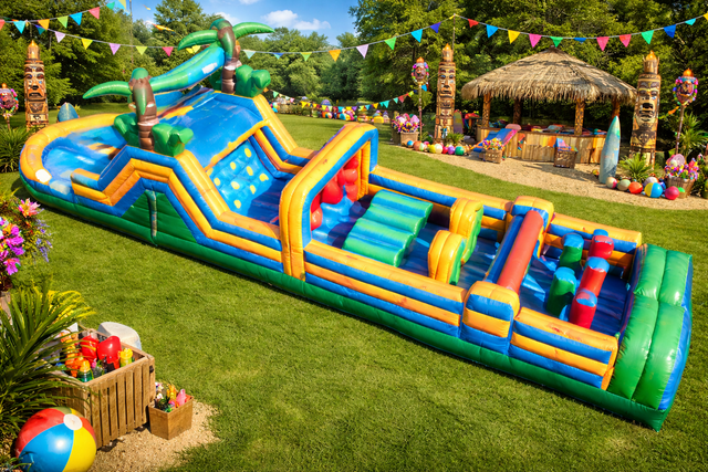 Jungle Trek Water Obstacle