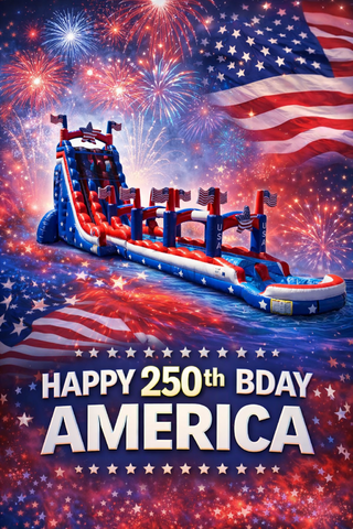 27’ All American Water Slide with SlipNSlide