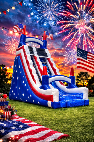 24’  Stars and Stripes Dry Slide