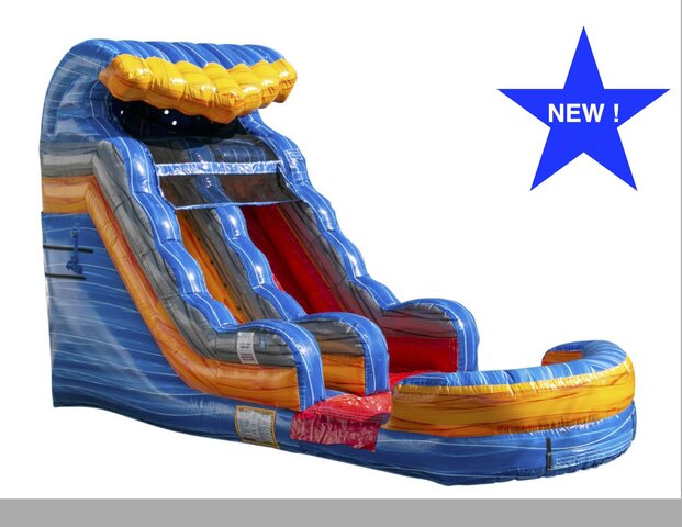 17ft Tsunami Fireblast slide 