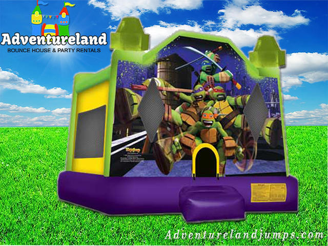Ninja Turtles Bounce House 