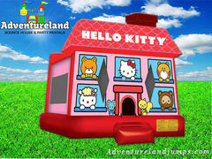 3D Hello Kitty Bounce House