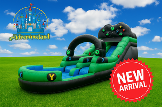 16ft double lane Gamer slide