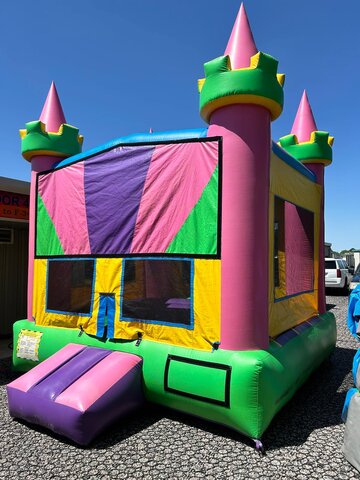 Girl Bounce House Multicolor