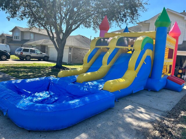 Boy Bounce House Combo 