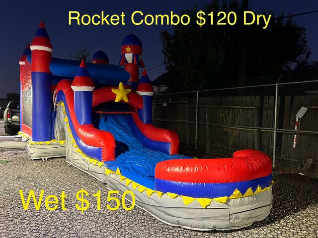 Boy Bounce House Combo 