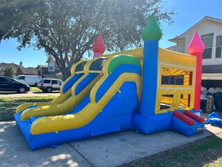 Boy Bounce House Combo 