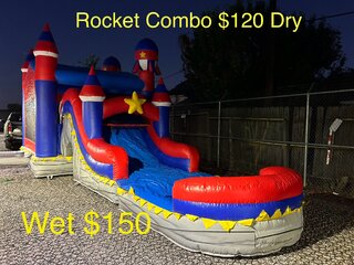 Boy Bounce House Combo 