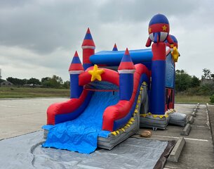 Boy Bounce House Combo 