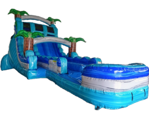 20ft Bahama Blast Double Lane Water Slide