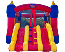 Multicolor Bounce House with Slide Combo