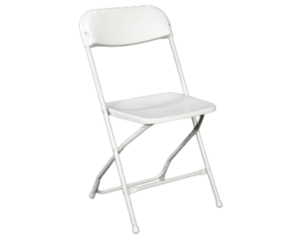 White Folding Chair