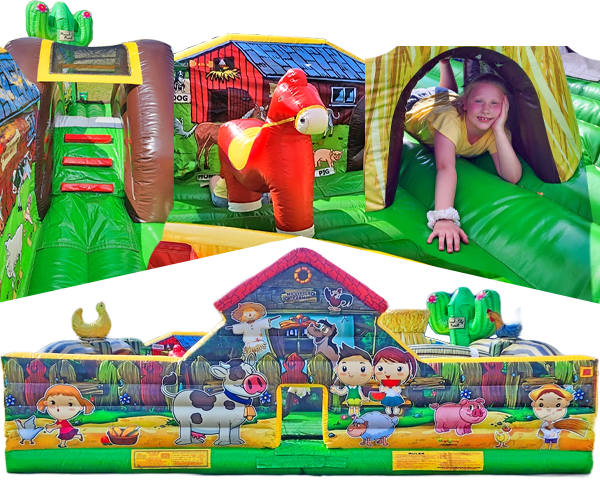 My Little Farm Toddler Bounce House