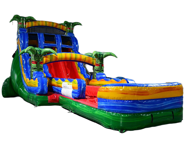 20ft Reggae Rush Double Lane Water Slide