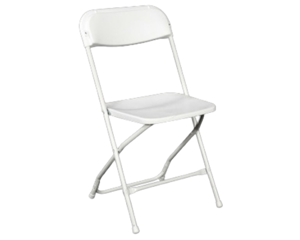 White Folding Chair