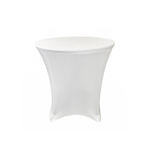 White Bistro Table Cover