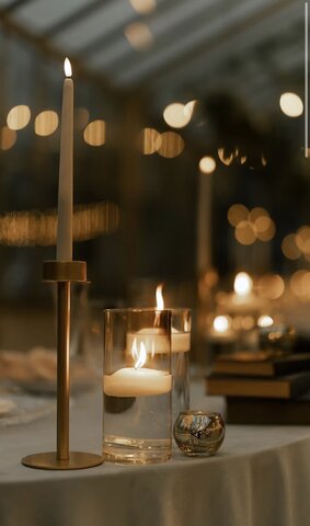  LED Taper Candles 