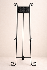 Black Metal Easel 