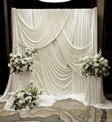 Custom Draped Backdrop 