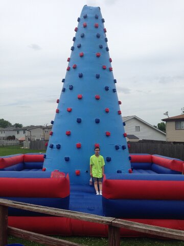 Inflatable Rock Wall (4 hour rental)