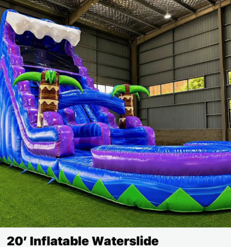 Deep Purple 20' Waterslide