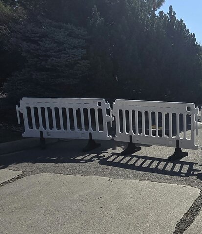 5ft Barricades for street festivals