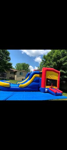 Wet Dry USA Bounce House