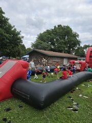 Human Foosball Soccer Arena