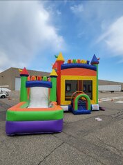 Primary Colors Bounce with Slide Wet or Dry 