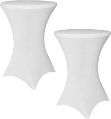 White Linen Spandex for High Top Table