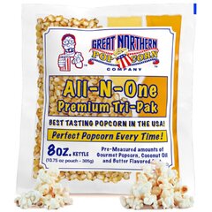 Pop Corn Seeds and Bags supplies for 50