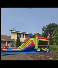Multi-Color Wet/Dry Castle Combo with big slide