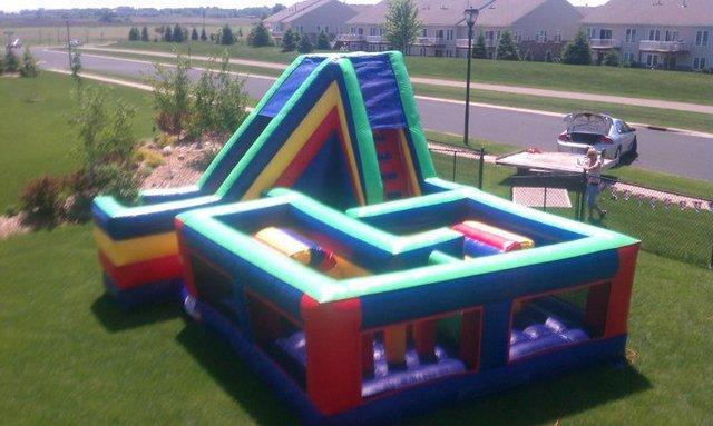 Obstacle Course with Slide