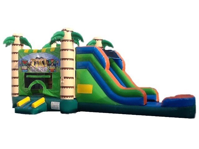 Tiki Combo w/ Water Slide & splash landing (no pool)