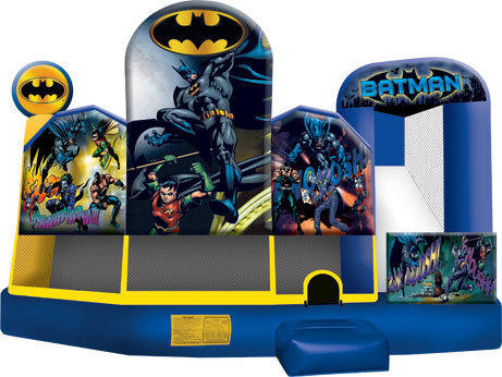 Batman 5-in-1 Combo with Water Slide ( 2 Blowers )