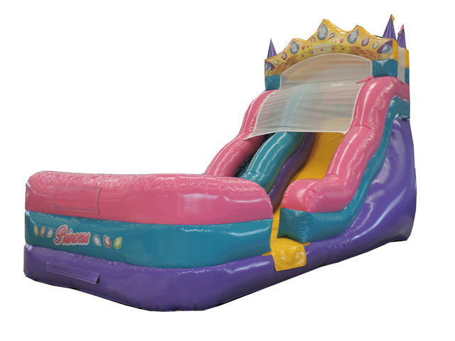 Princess 18ft Water Slide with Splash Landing