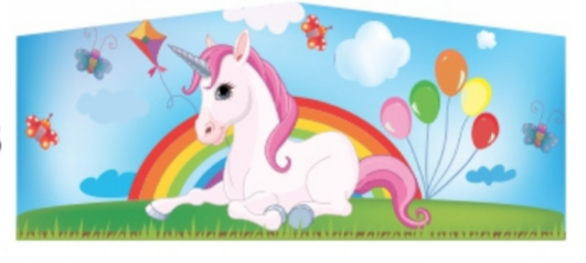 Theme Banner- Unicorn *Size Large (BANNER ONLY)