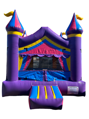 13x 13 Purple Amusement Castle 