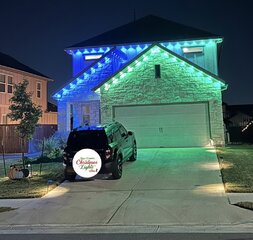 Govee light installation 100 Ft 